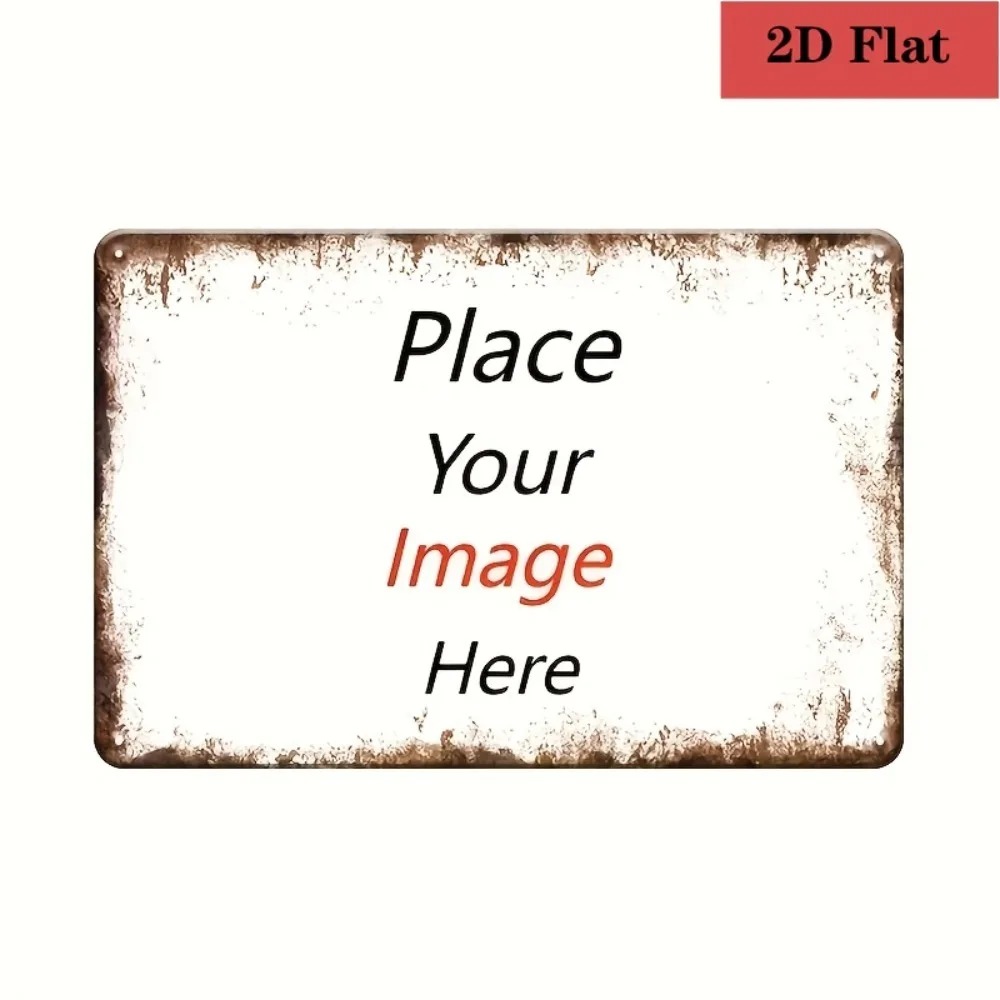 Home Bar And Restaurant - لوحة معدنية قابلة للتخصيص مقاس 8×12