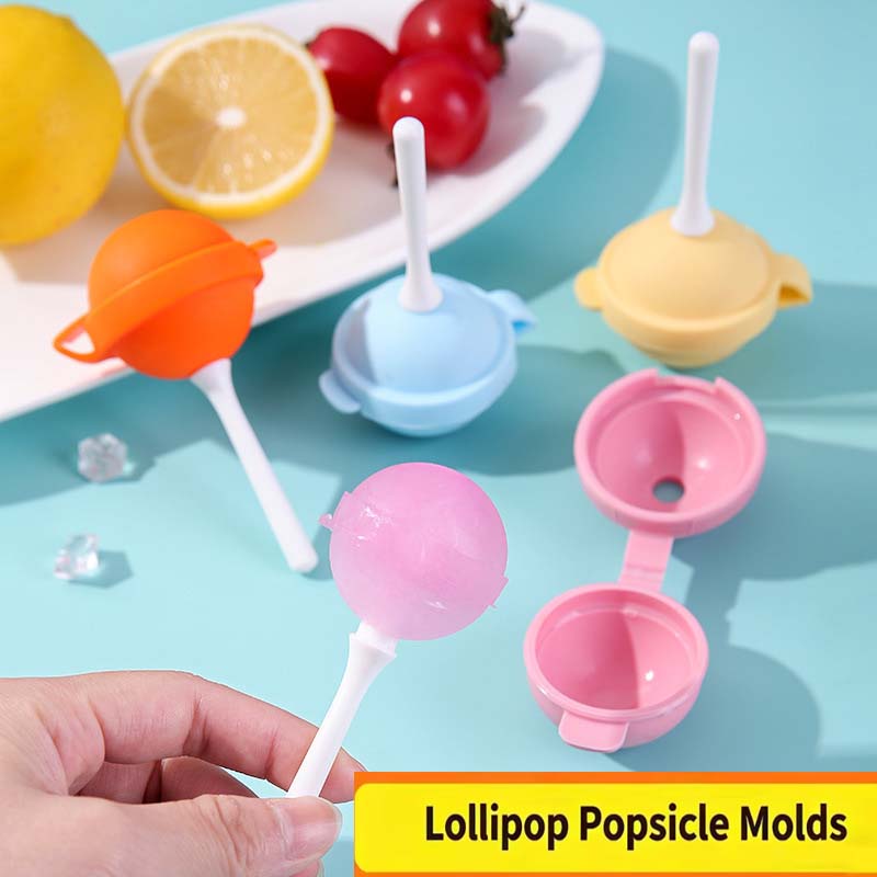 Ice Mold Sphere - 4 قطع قوالب سيليكون آمنة غذائيًا