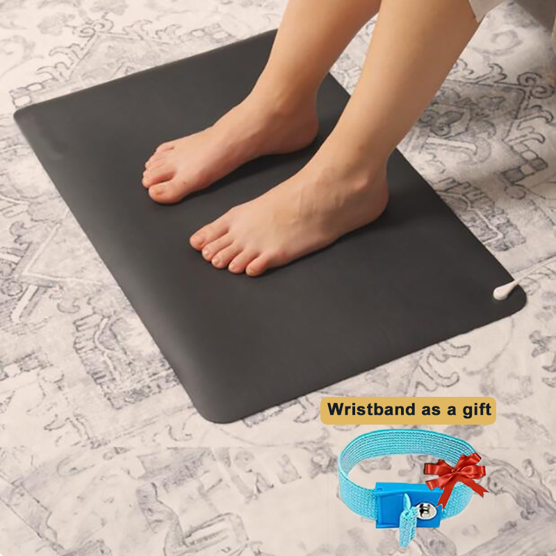 Bar Mat Rubber - حصيرة التأريض مع سوار معصم ناعم