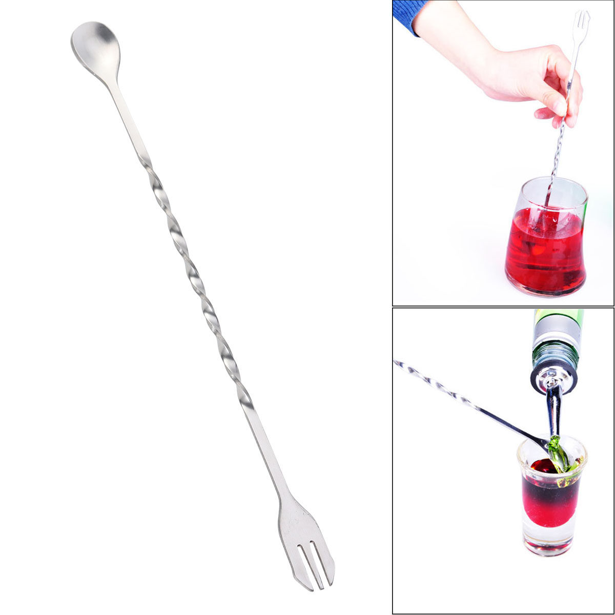 Bar Spoon Twisted - ملعقة ملتوية من الفولاذ المقاوم للصدأ،
