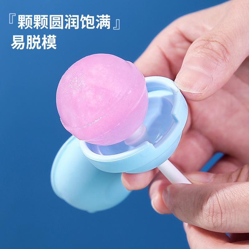 4 قطع قوالب سيليكون آمنة غذائي - مراجعة Ice Mold Sphere وسعره