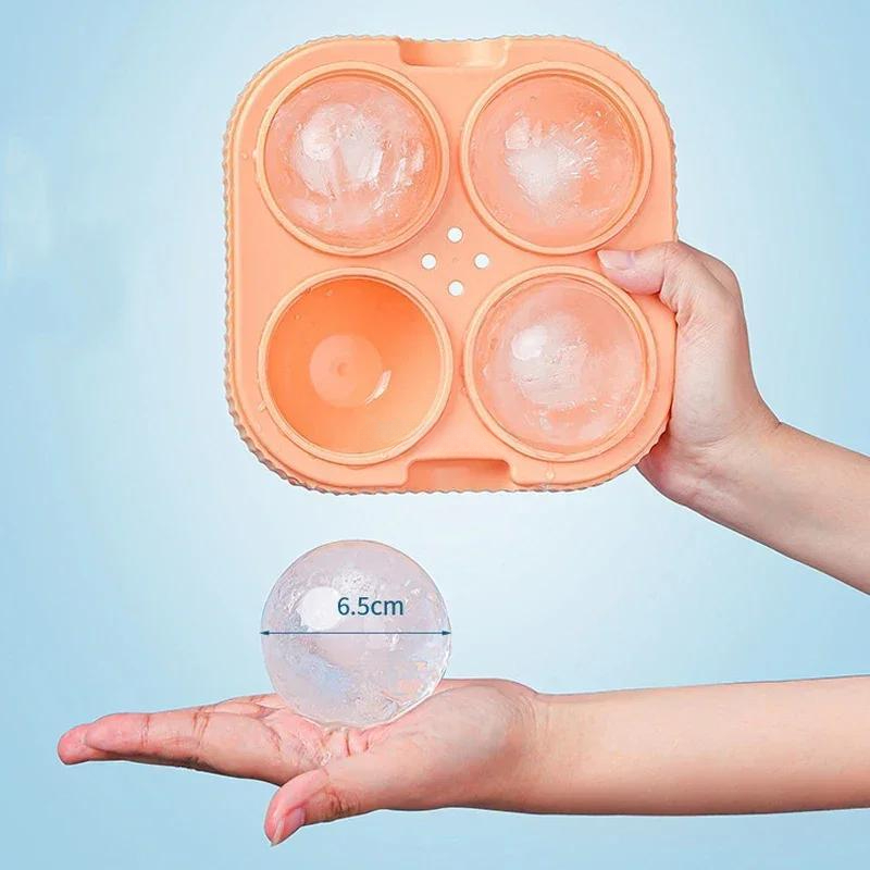صانعة كرات ثلج سيليكون كبيرة ، - مراجعة Ice Mold Sphere وسعره