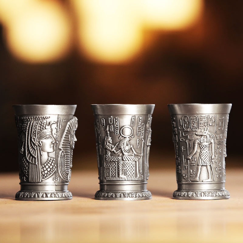 زجاج مصري عتيق من البرونز المع - مراجعة Old Fashioned Glass وسعره